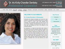 Tablet Screenshot of kivitychandlerorthotmd.com